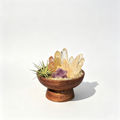 Clear Quartz & Citrine Crystal Garden