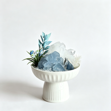 Glacial Serenity Blue Calcite & Clear Quartz Sanctuary