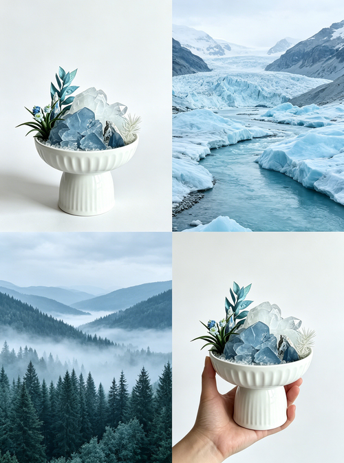 Amazonite & Crystalline Pillar