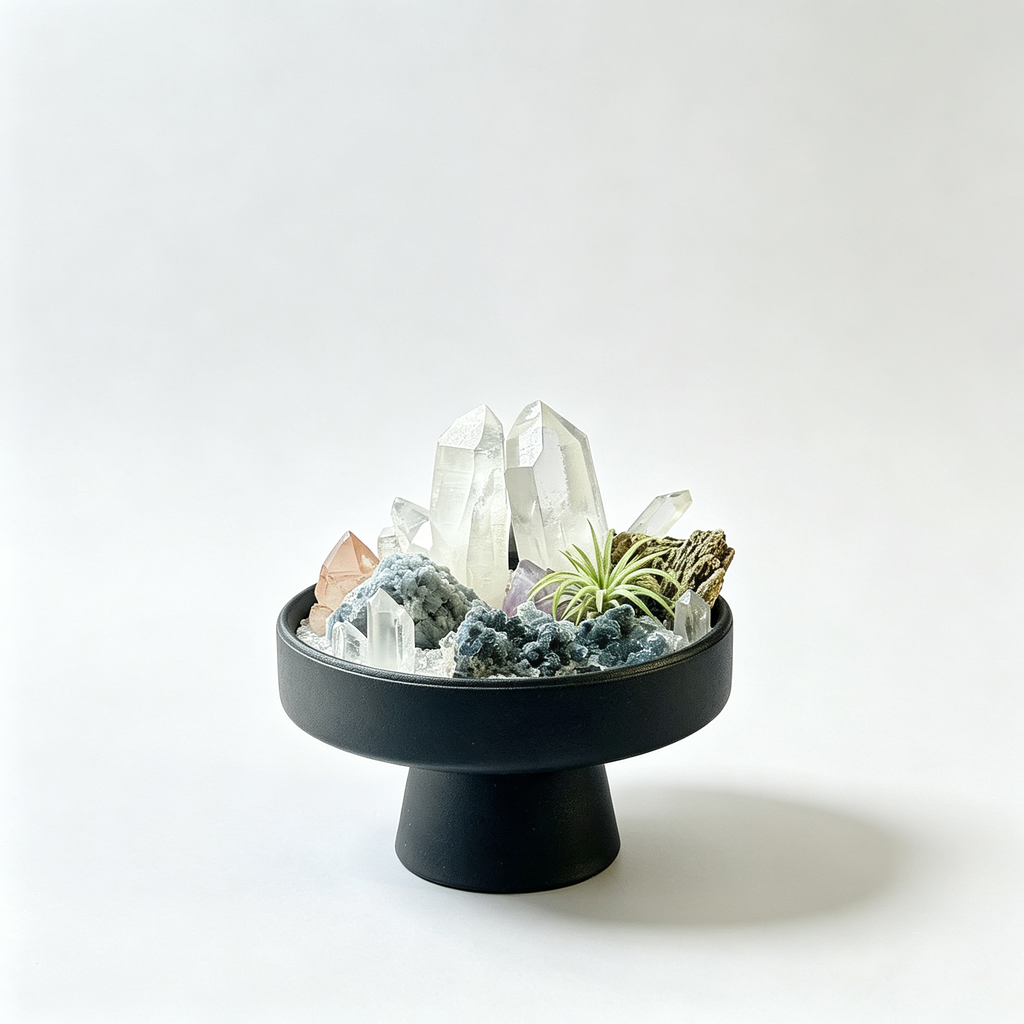 Twin Crystal Peaks & Deep Blue Ore