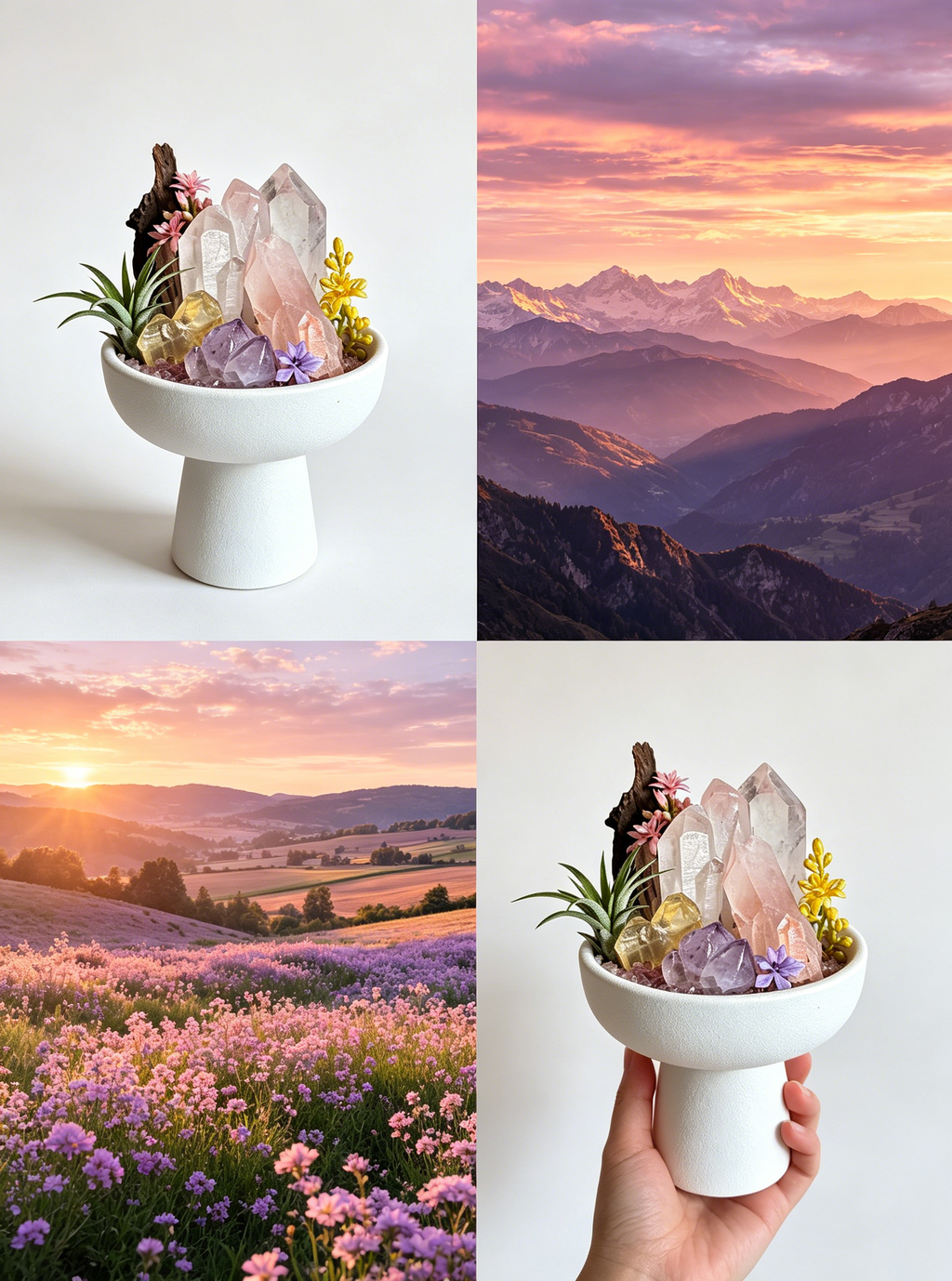 Ethereal Spectrum Abundance Sculpture