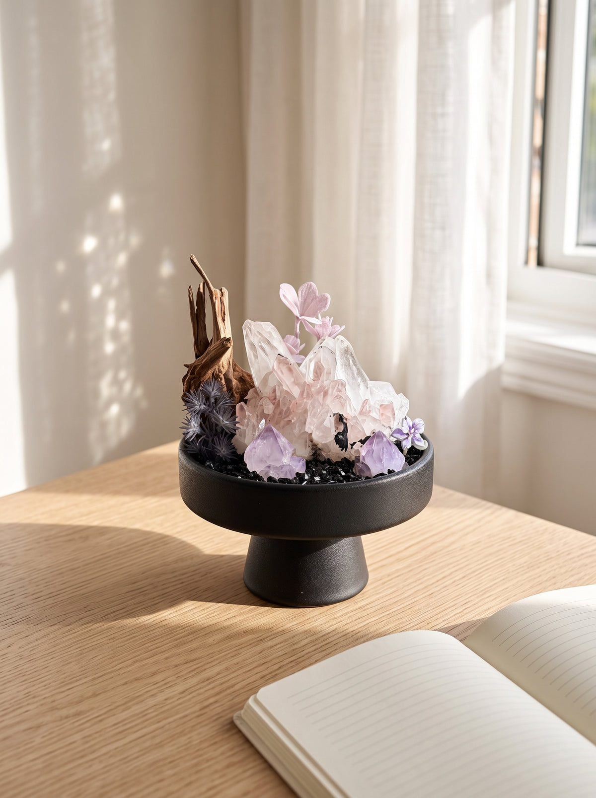 styled home interior scene.
