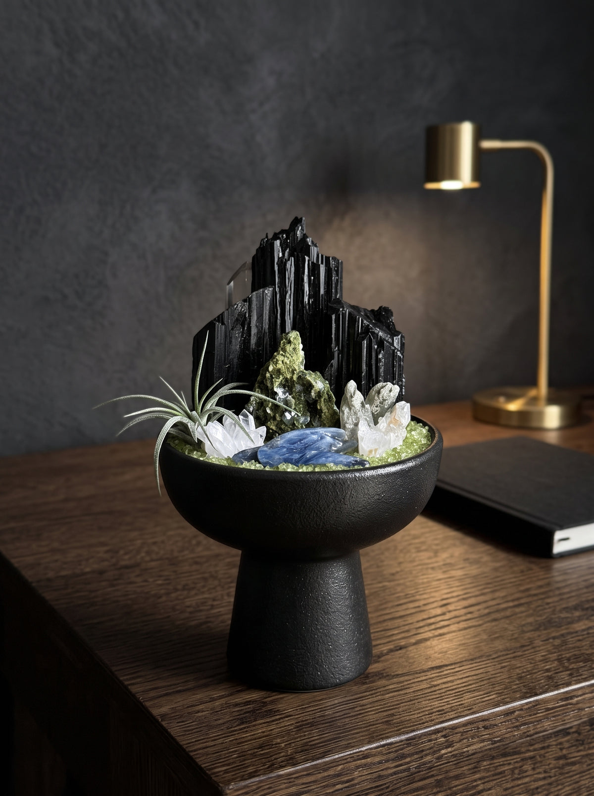 styled home interior scene.
