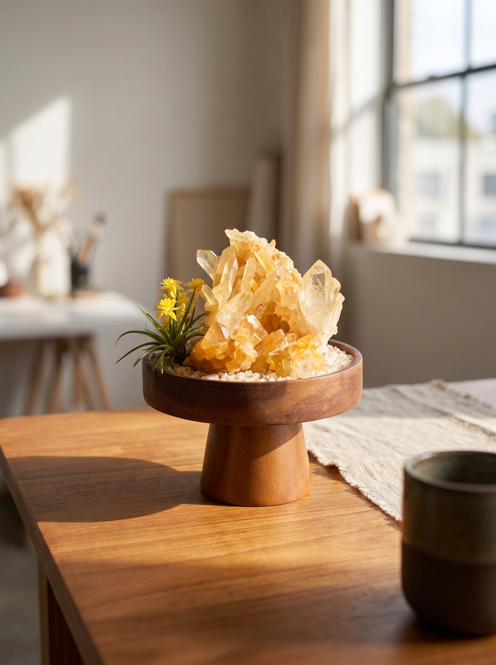 styled home interior scene.
