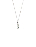 Clear Quartz Crystal Point Necklace