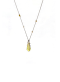 Wire-Wrapped Citrine Prism